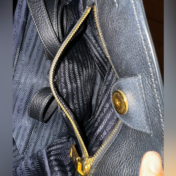 PRADA VITELLO PHENIX 1BG044 Black - Picture 10 of 10